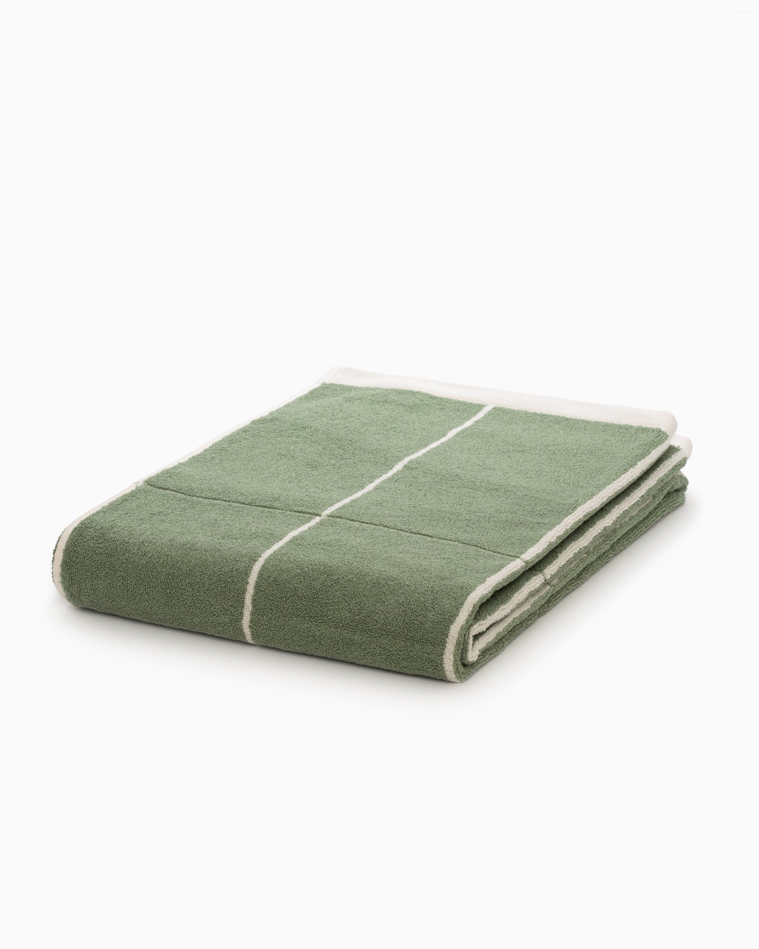 Miles Bath Towel Sage Chalk