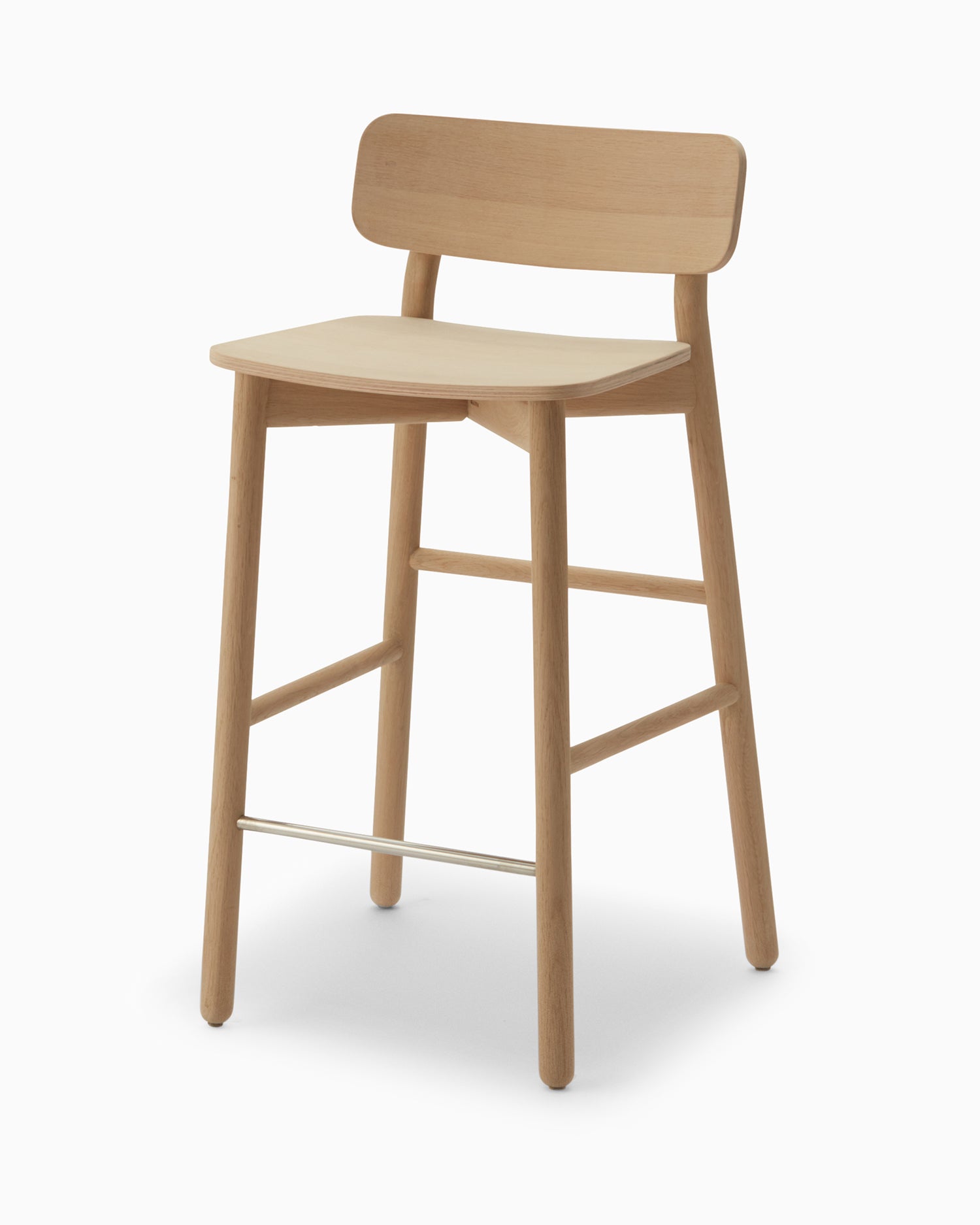 Oak discount kitchen stool