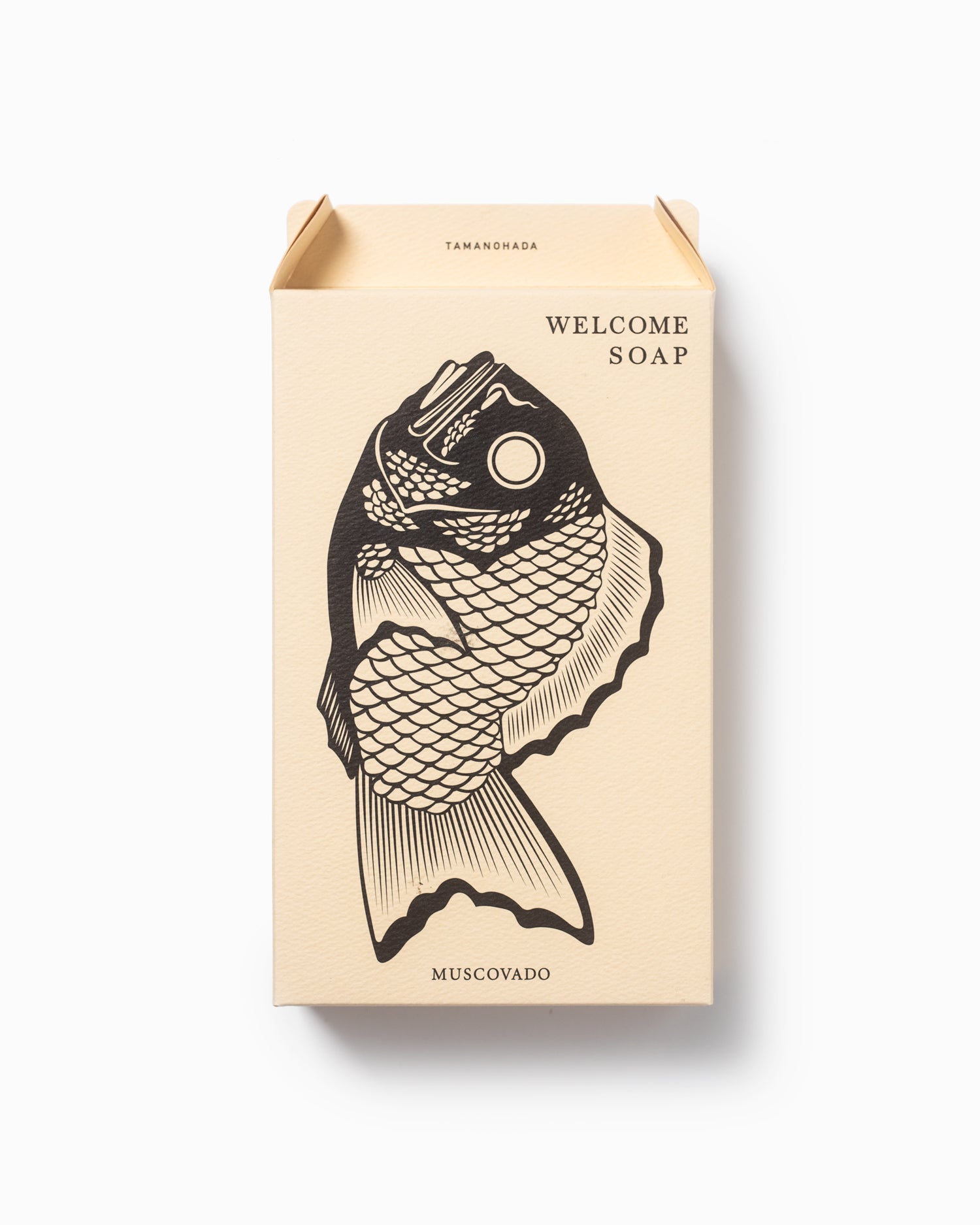 TAMANOHADA Welcome Soap 310g (sea bream soap) Lily Fish Decor Soap-On-A Rope