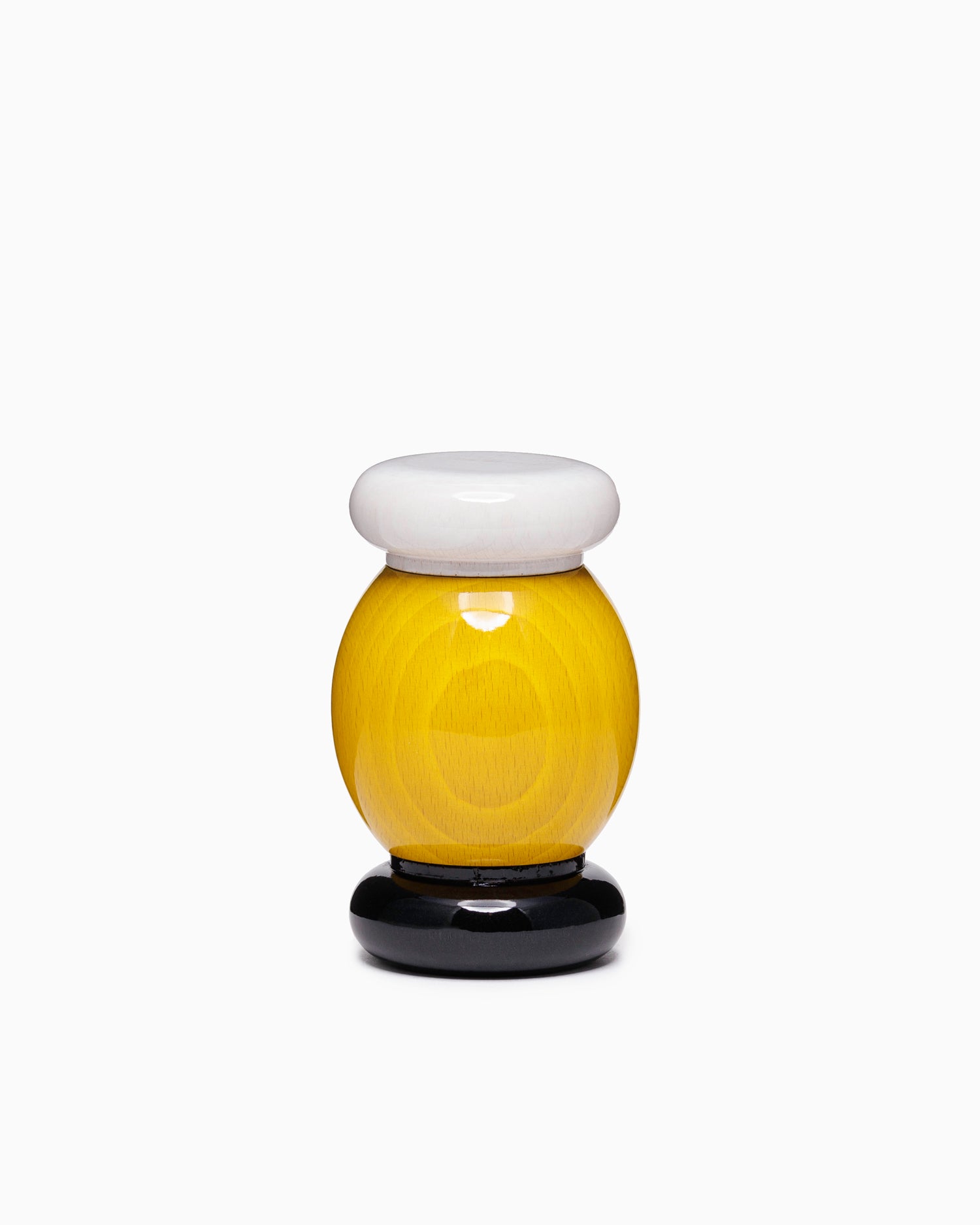 ES18 Twergi Small Salt/Pepper Mill- White/Yellow