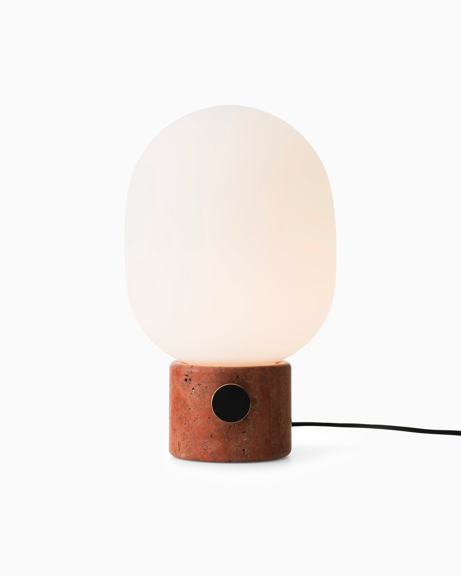 JWDA Table Lamp- Red Travertine