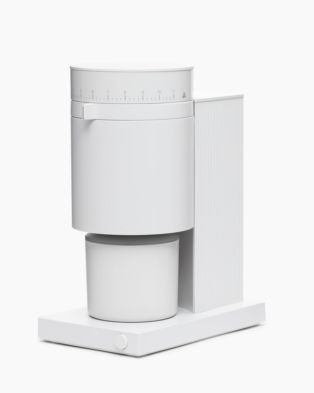 Fellow Coffee Grinder - Matte White Quiet Coffee Grinder —Burr