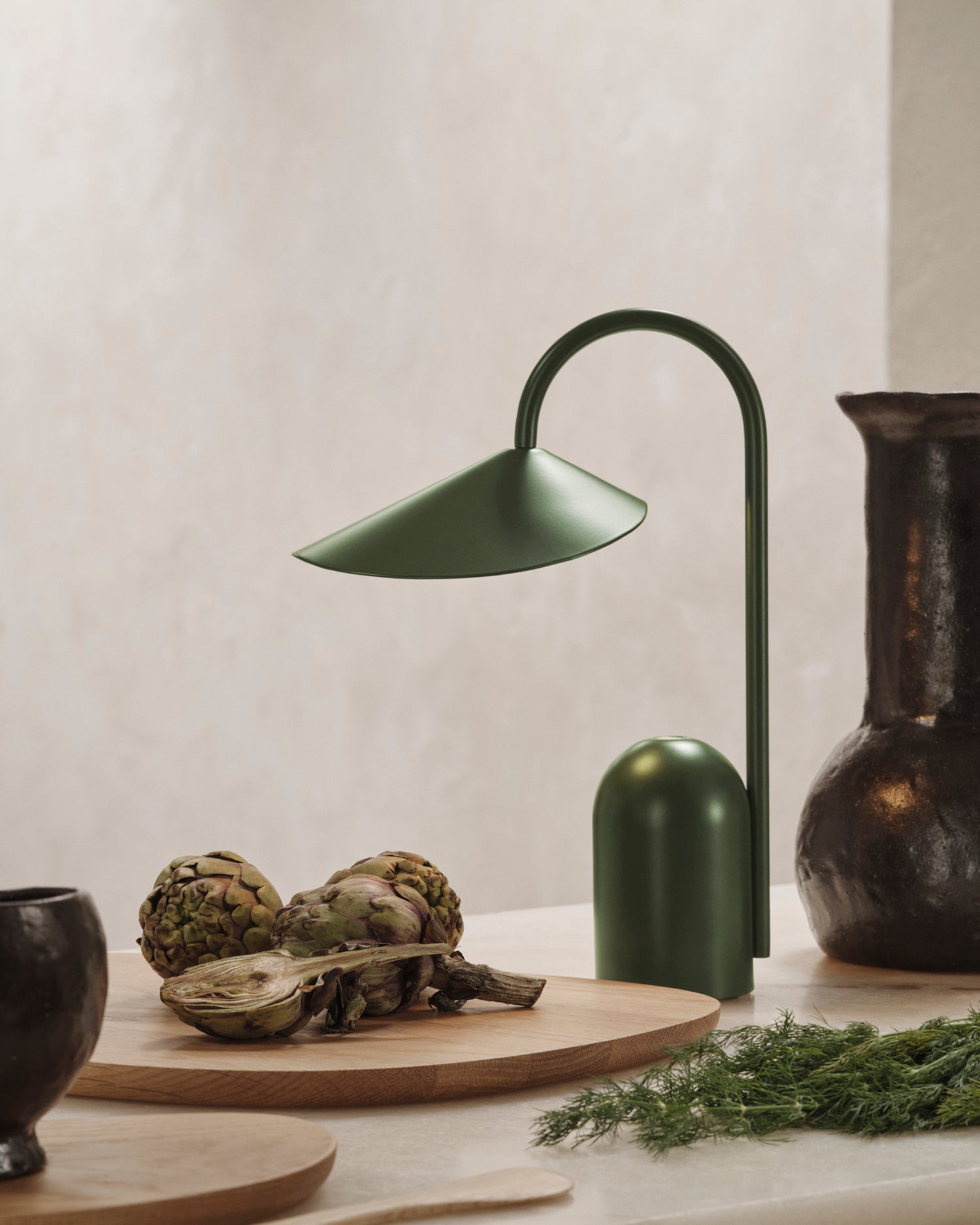 Arum Portable Lamp - Grass Green