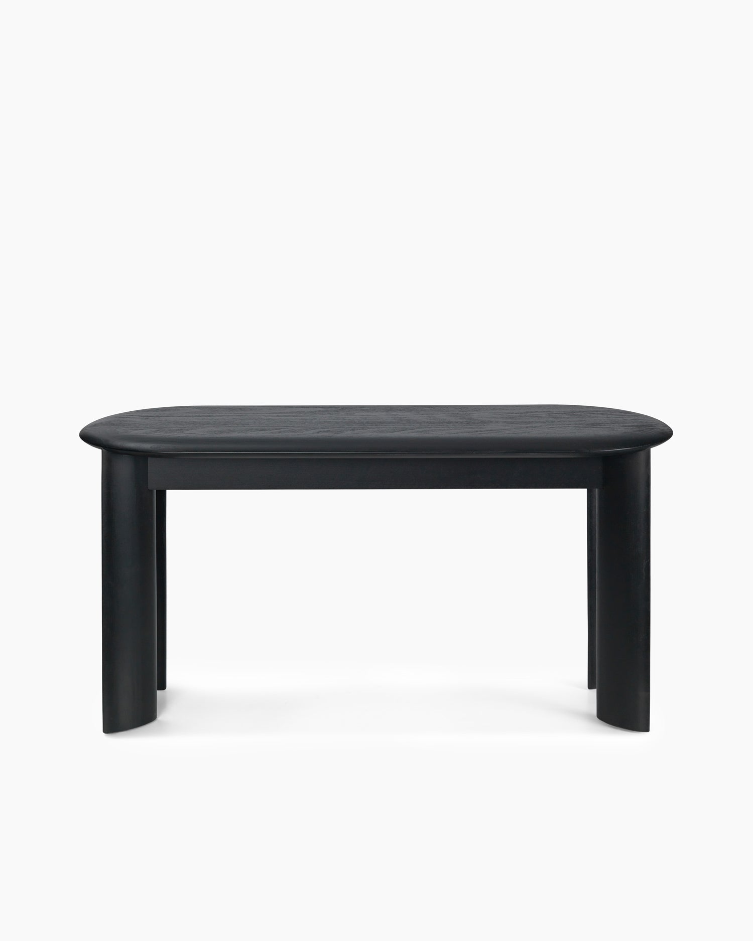 Bevel Bench - Black Oiled Beech