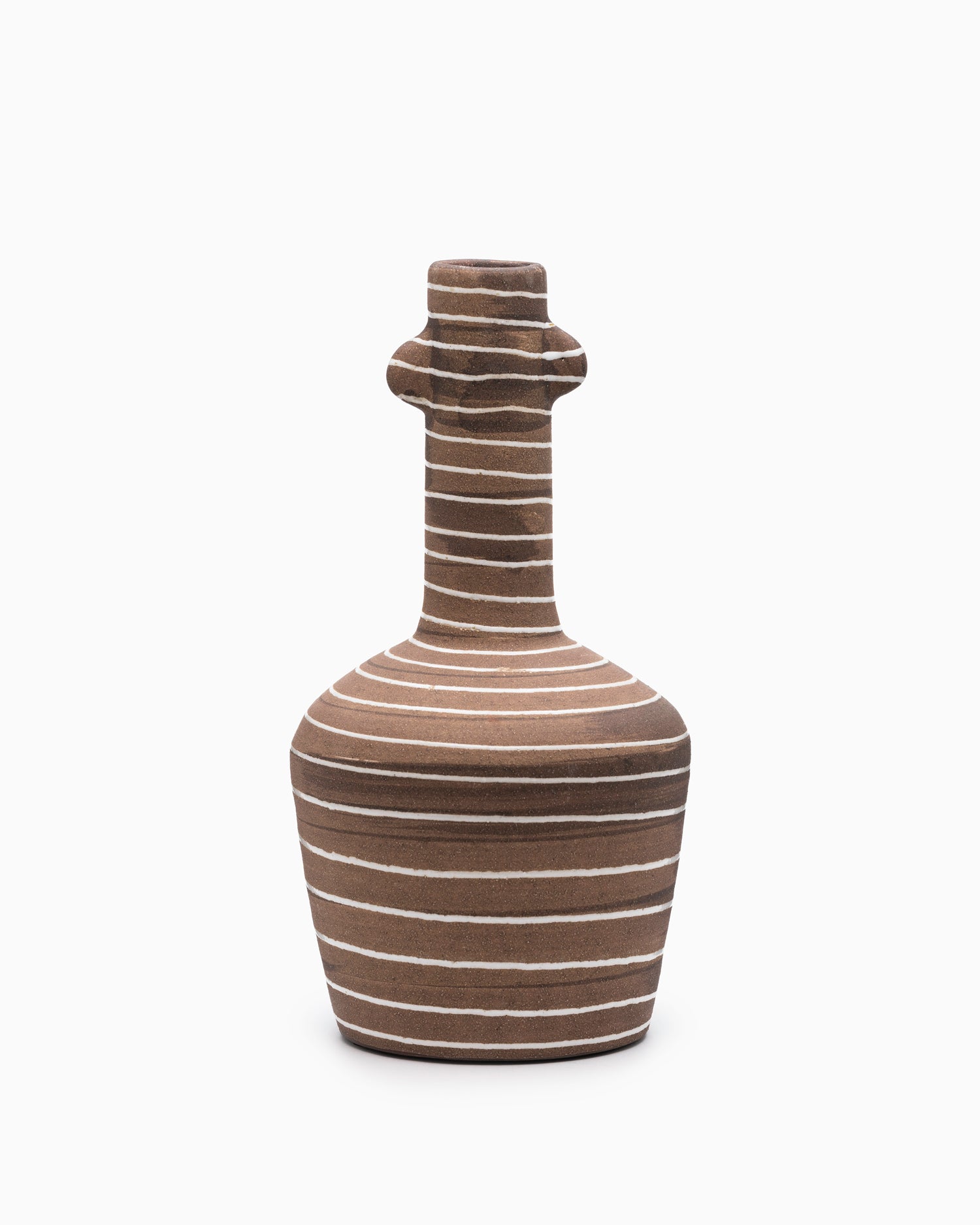 Brura Vase - Coffee/White