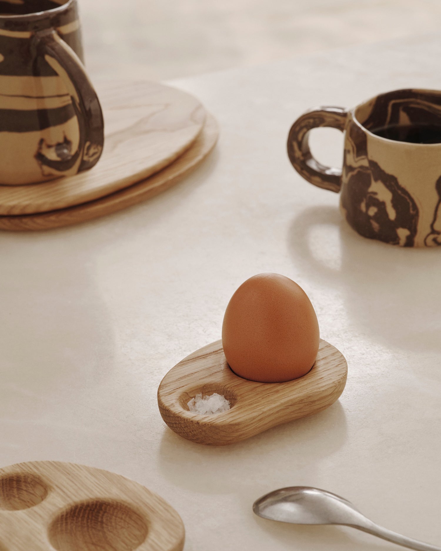 Cairn Egg Holder - Set of 2 - Oak