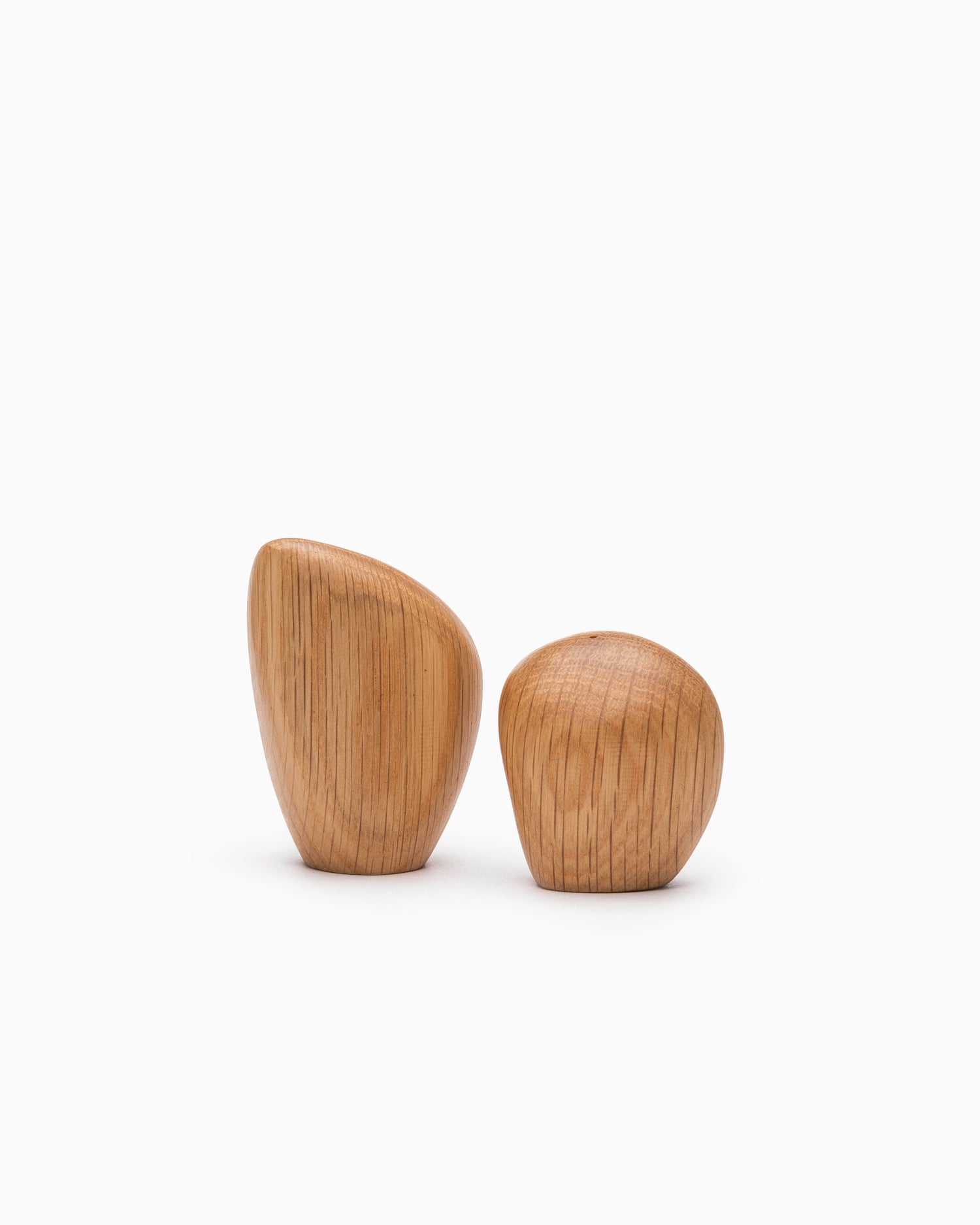 Cairn Salt and Pepper Shakers - Set of 2 - Oak