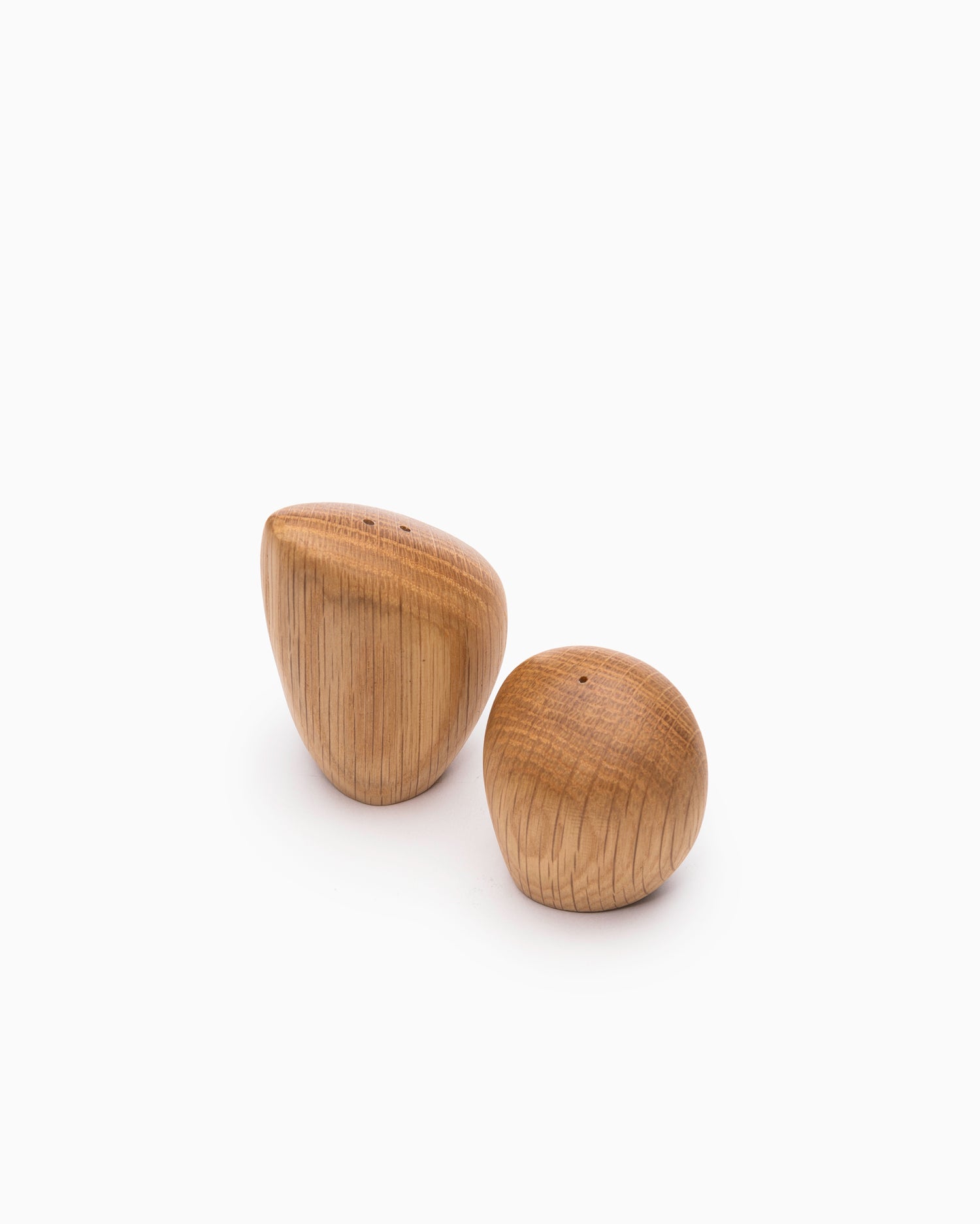 Cairn Salt and Pepper Shakers - Set of 2 - Oak