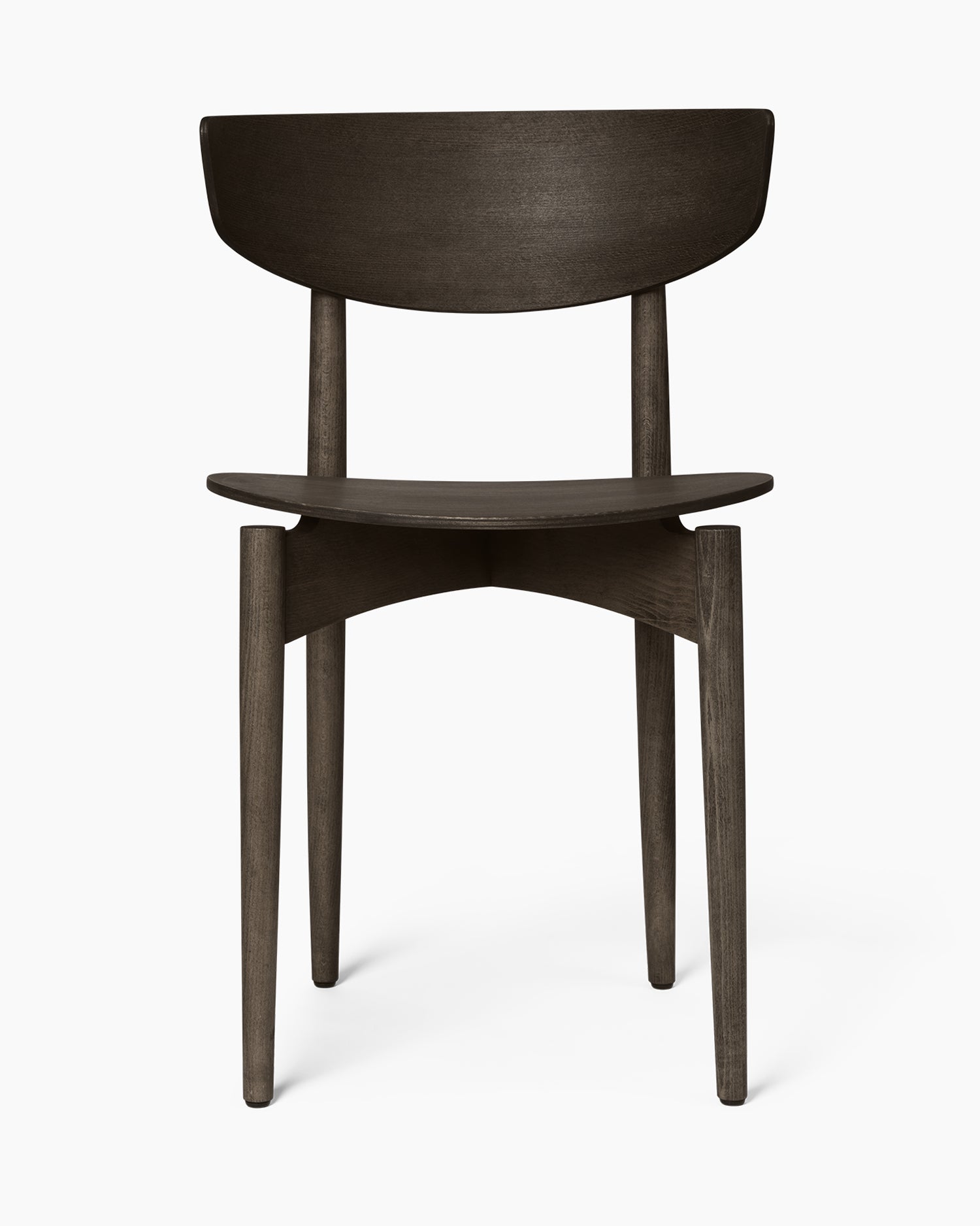 Herman Dining Chair Wood - Dark Stained Beech