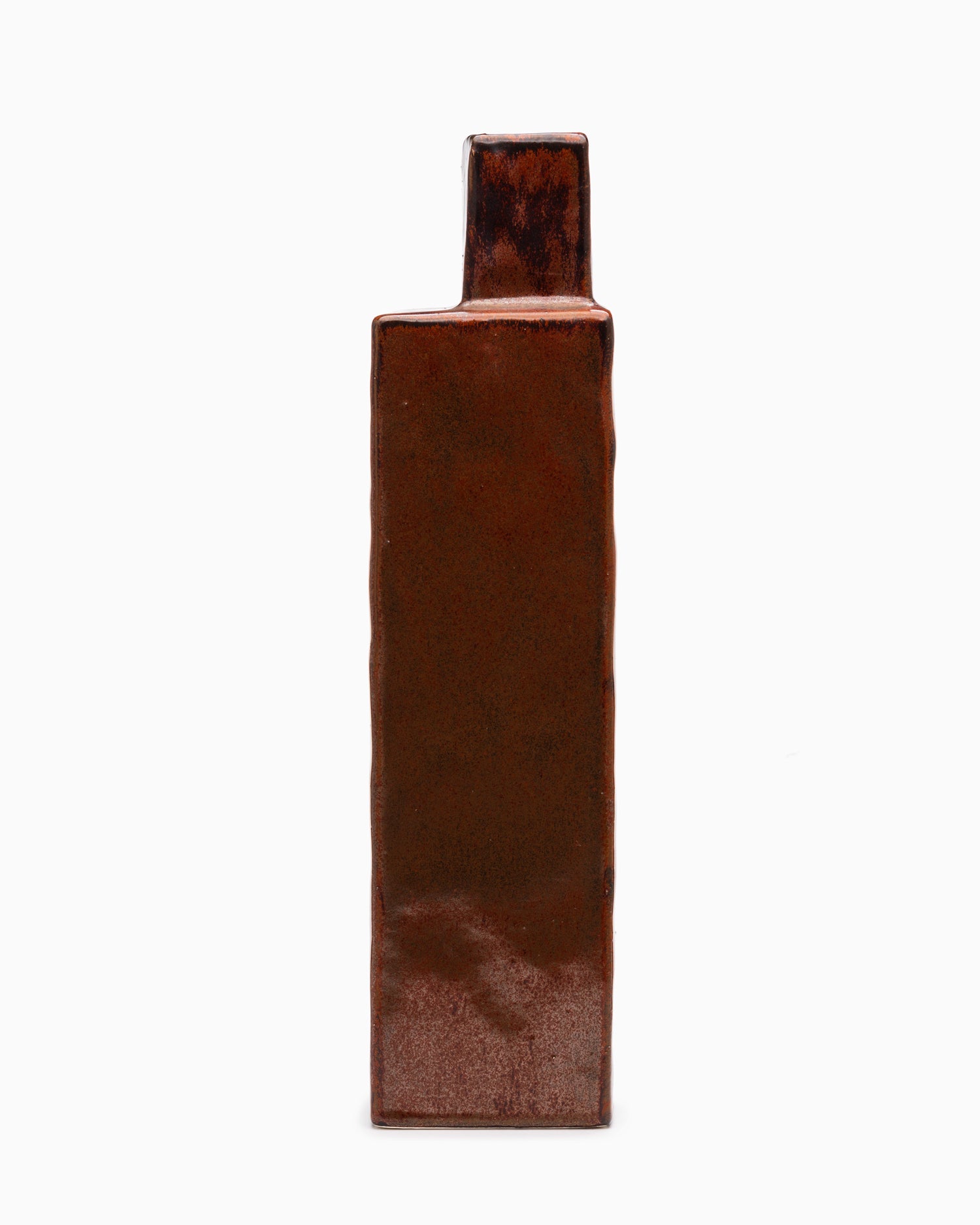 Koa Vase - Red Brown