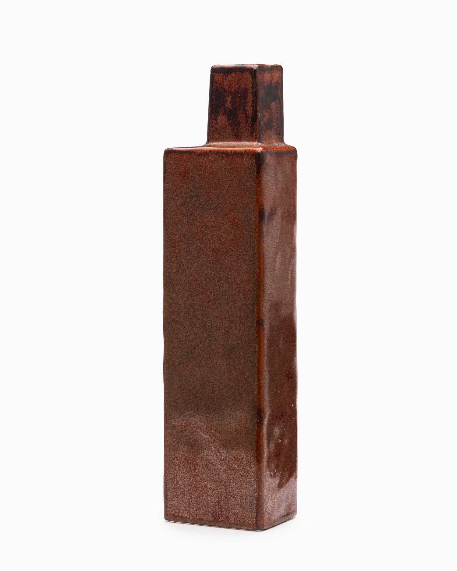 Koa Vase - Red Brown