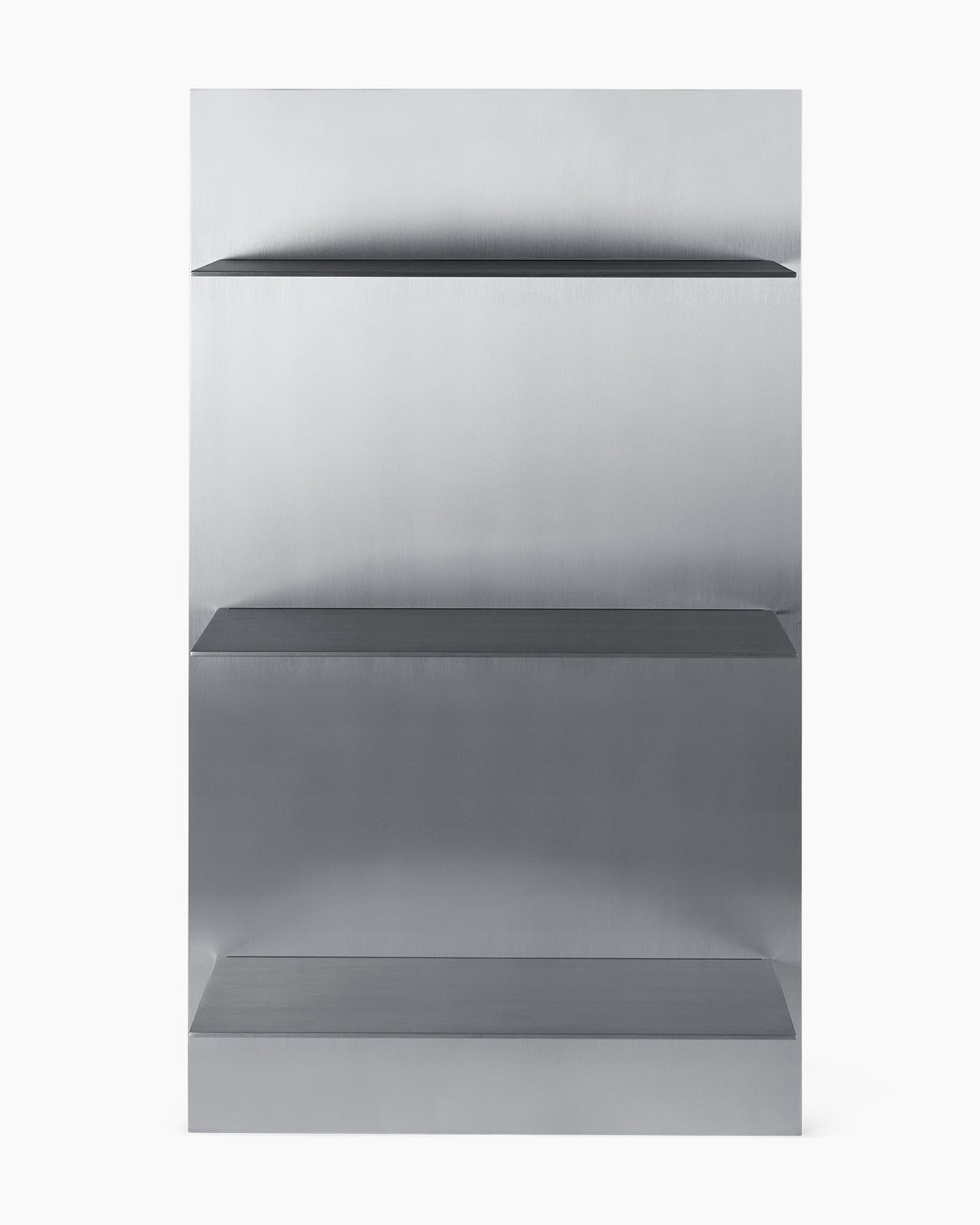 Lager Wall Shelf - Triple - Aluminium