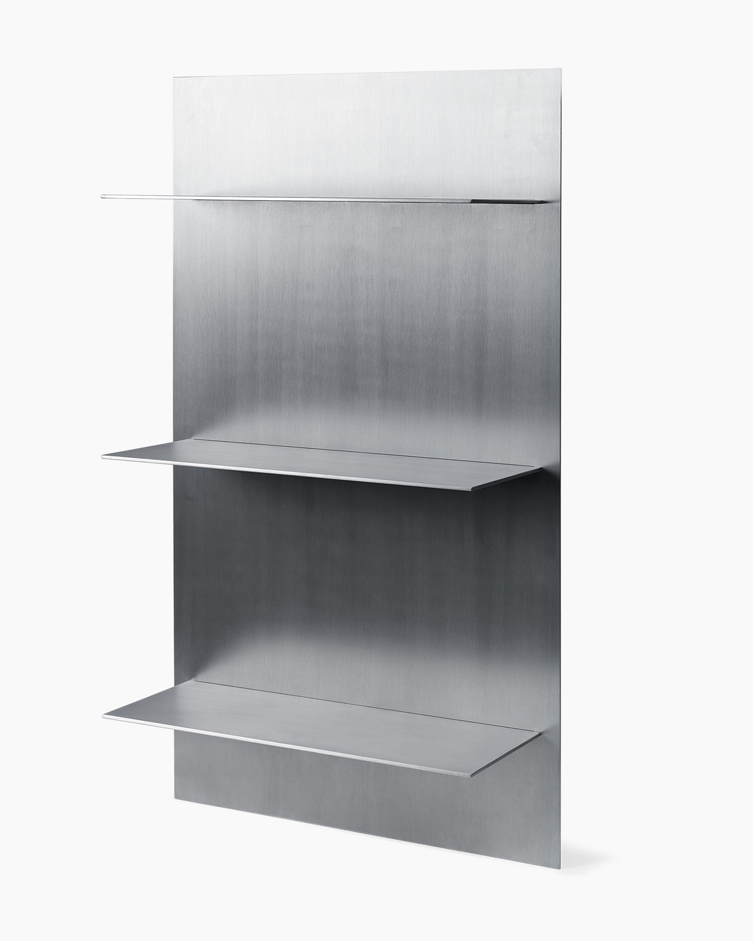 Lager Wall Shelf - Triple - Aluminium