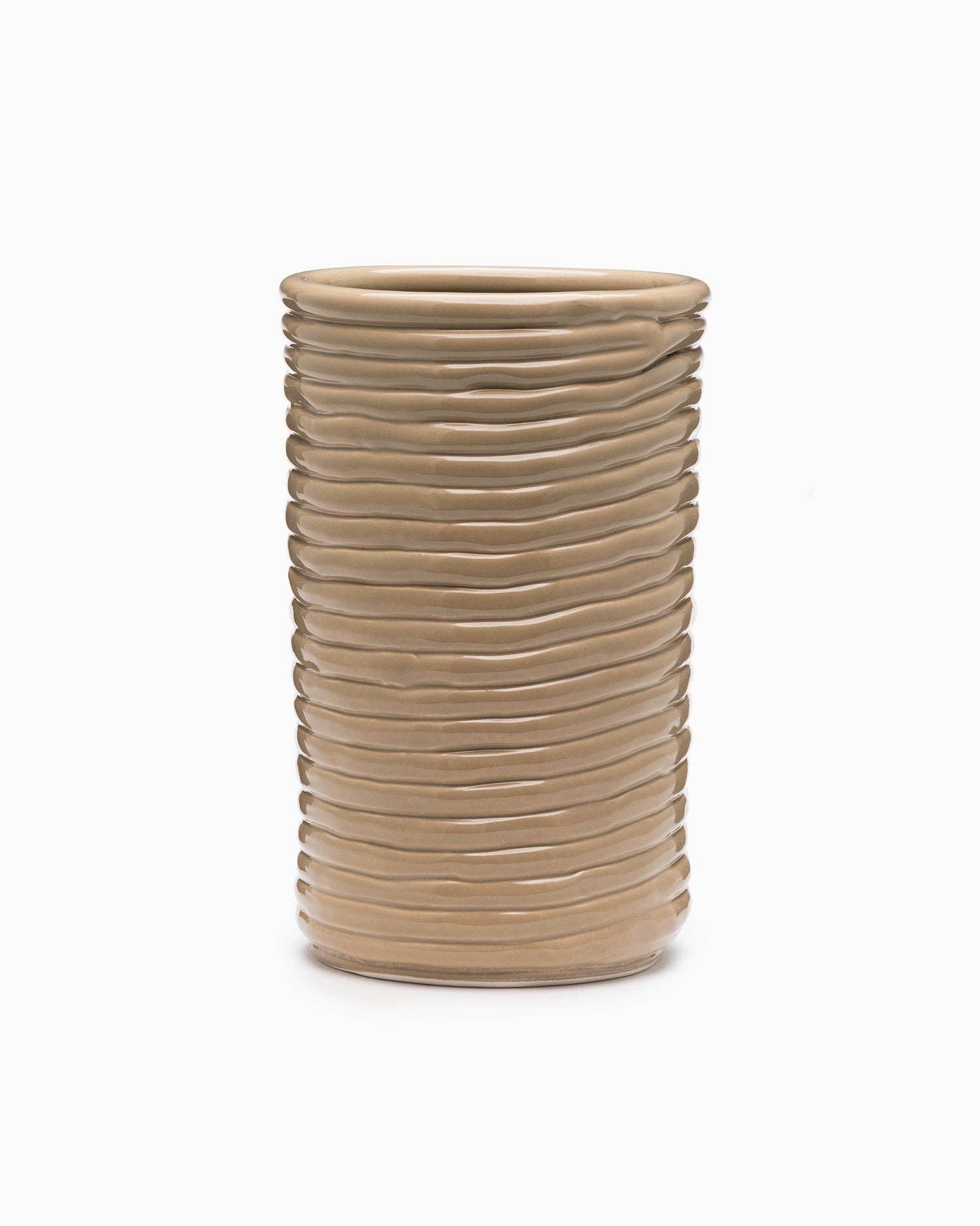 Corduroy Vase - Cashmere