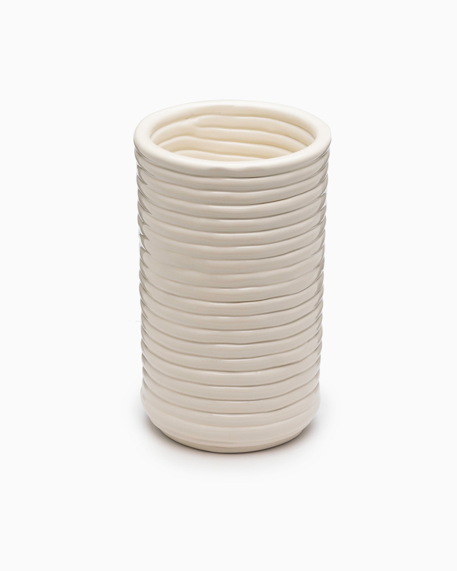 Corduroy Vase - Off-white