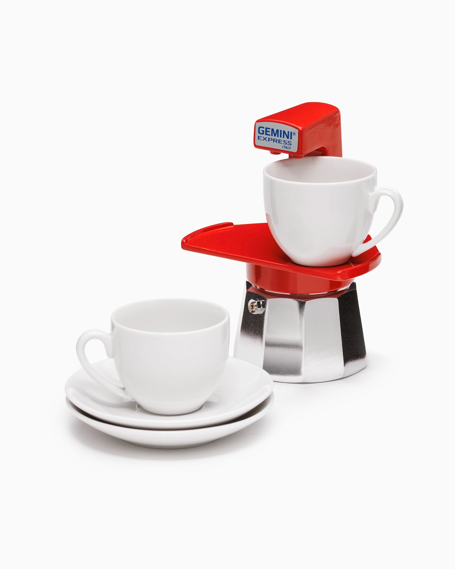 Gemini Espresso Maker- Red