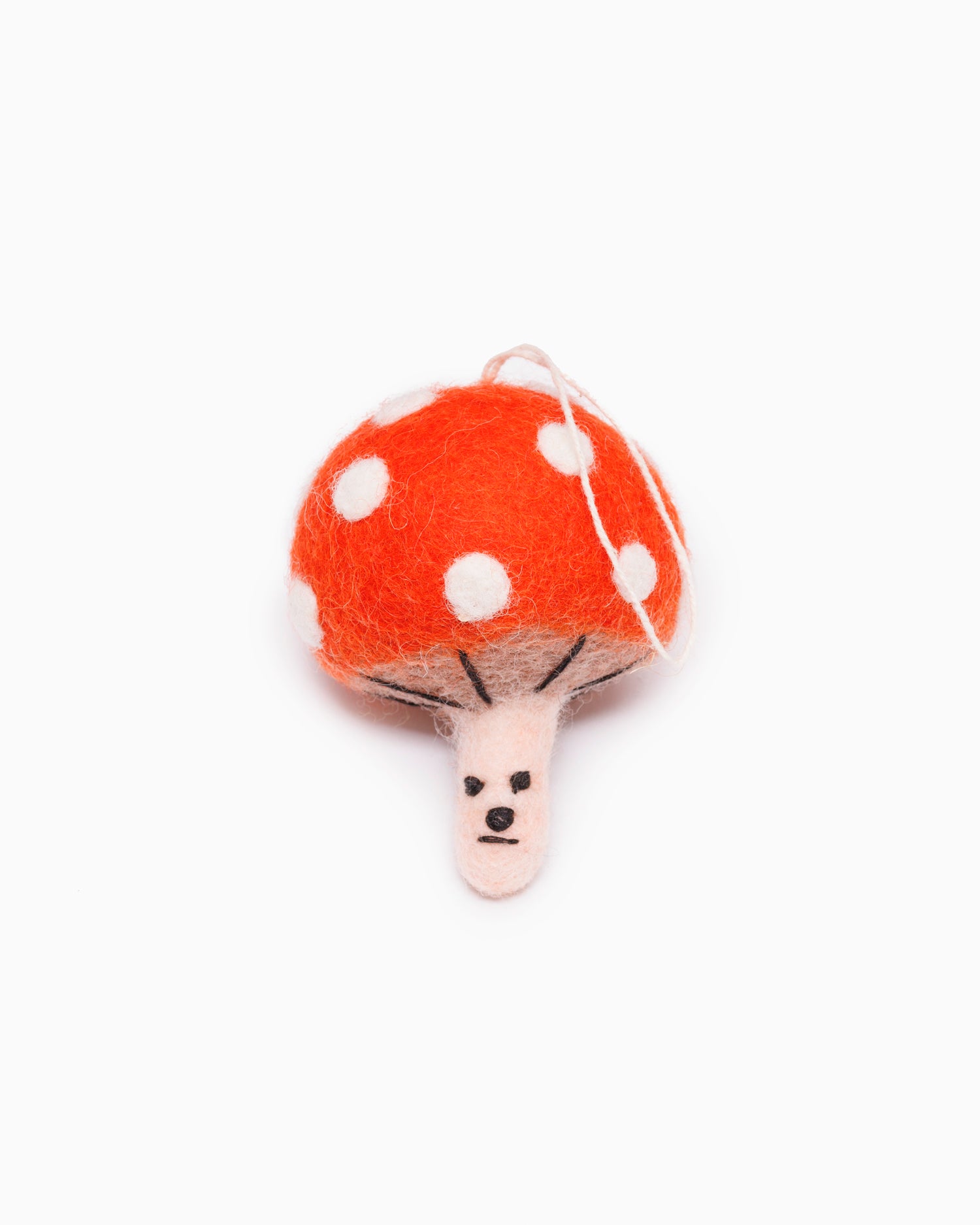 Toadstool, Felt Ornament