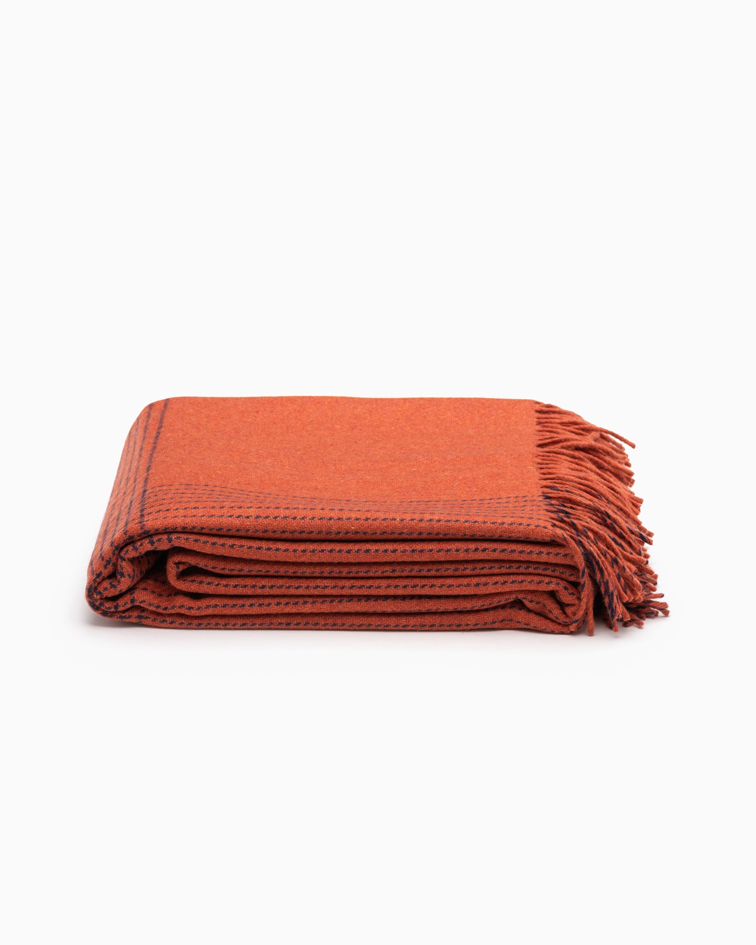 OFS. Cashmere Merino Throw - Aspen Burnt Orange