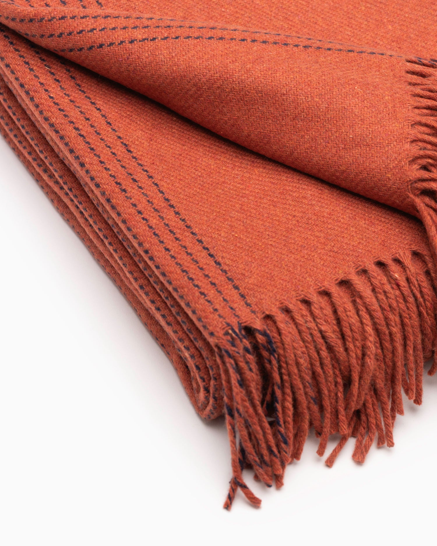 OFS. Cashmere Merino Throw - Aspen Burnt Orange