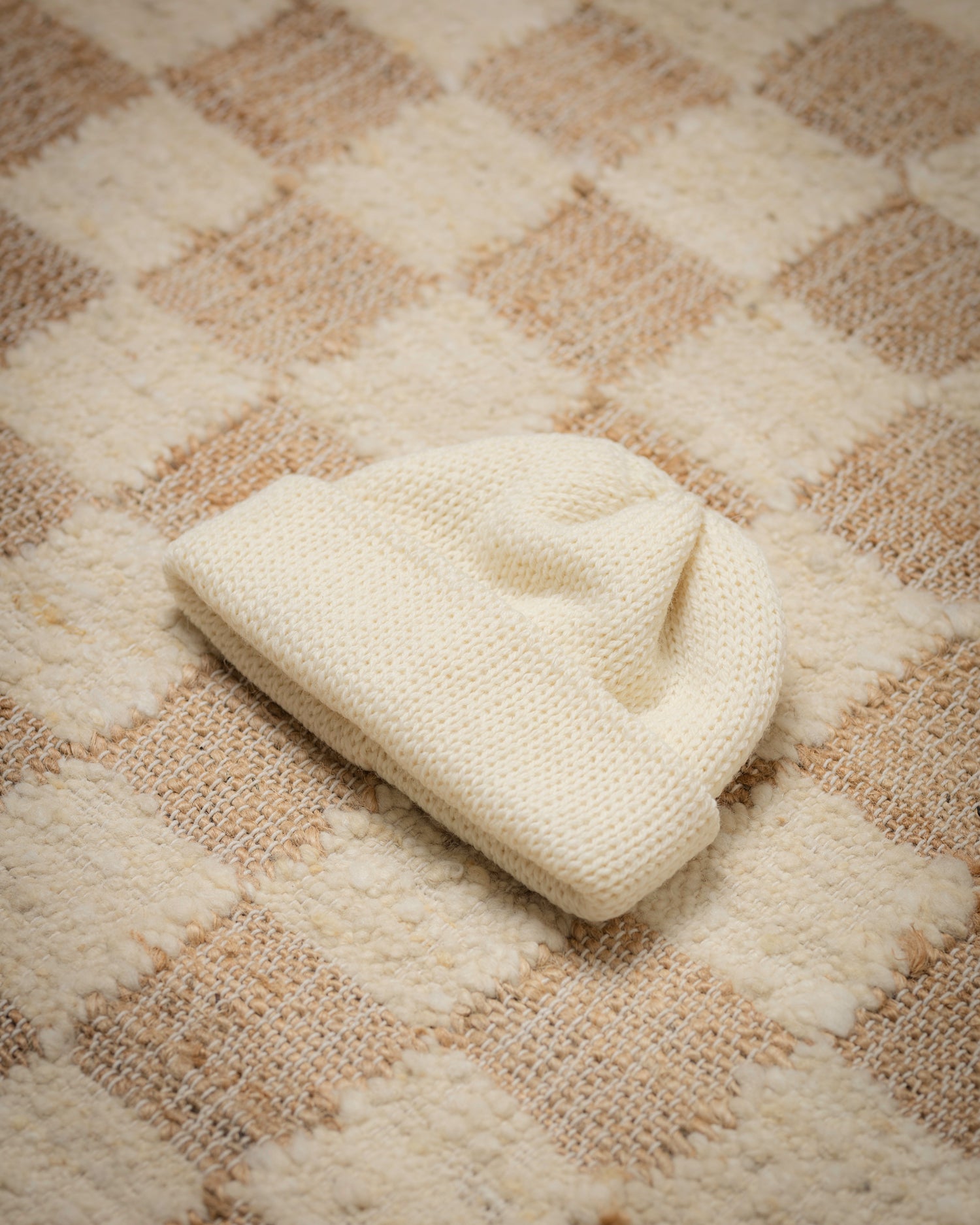 OFS. Short Watchcap Hat - Aran