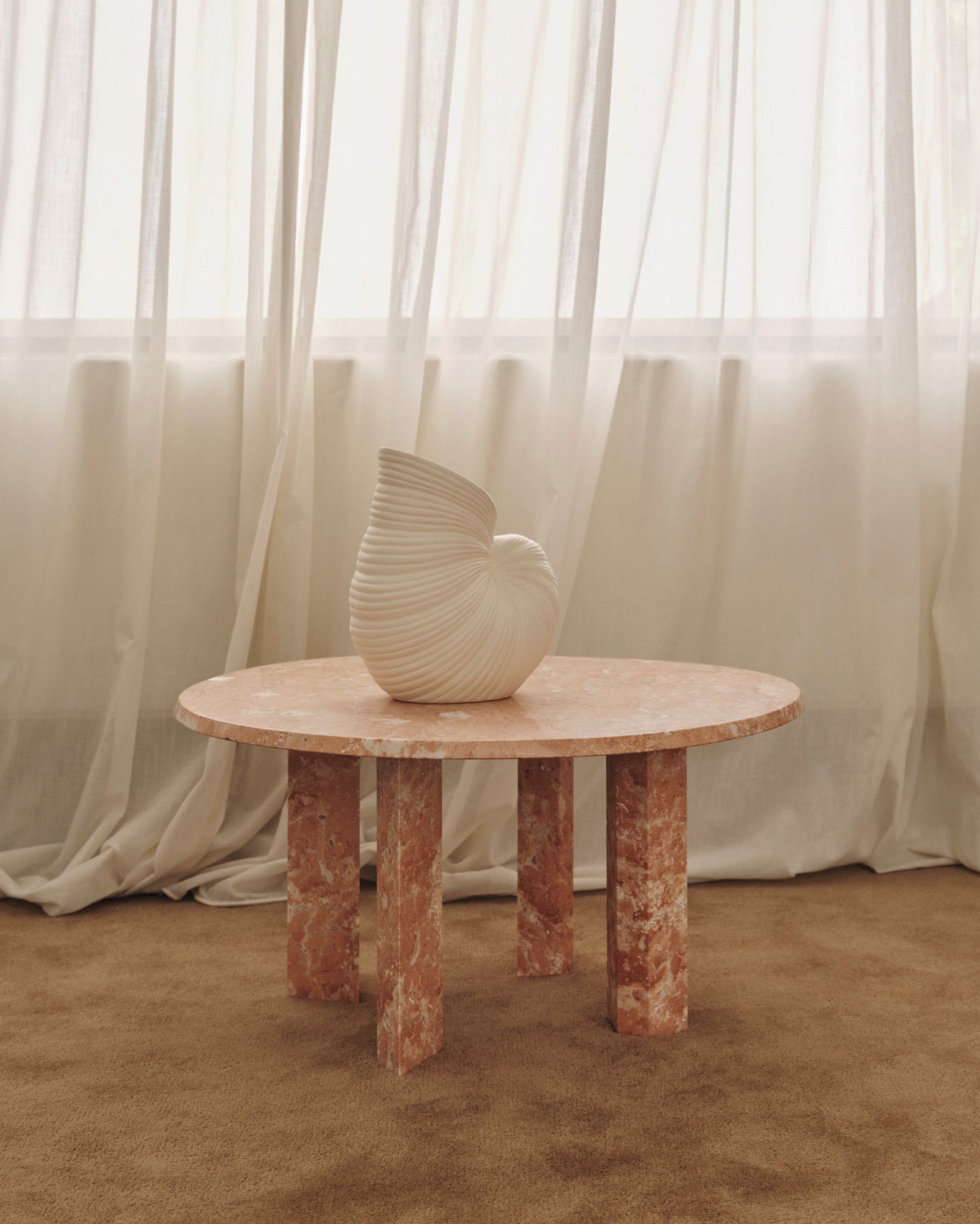 Shell Vase - Off-white