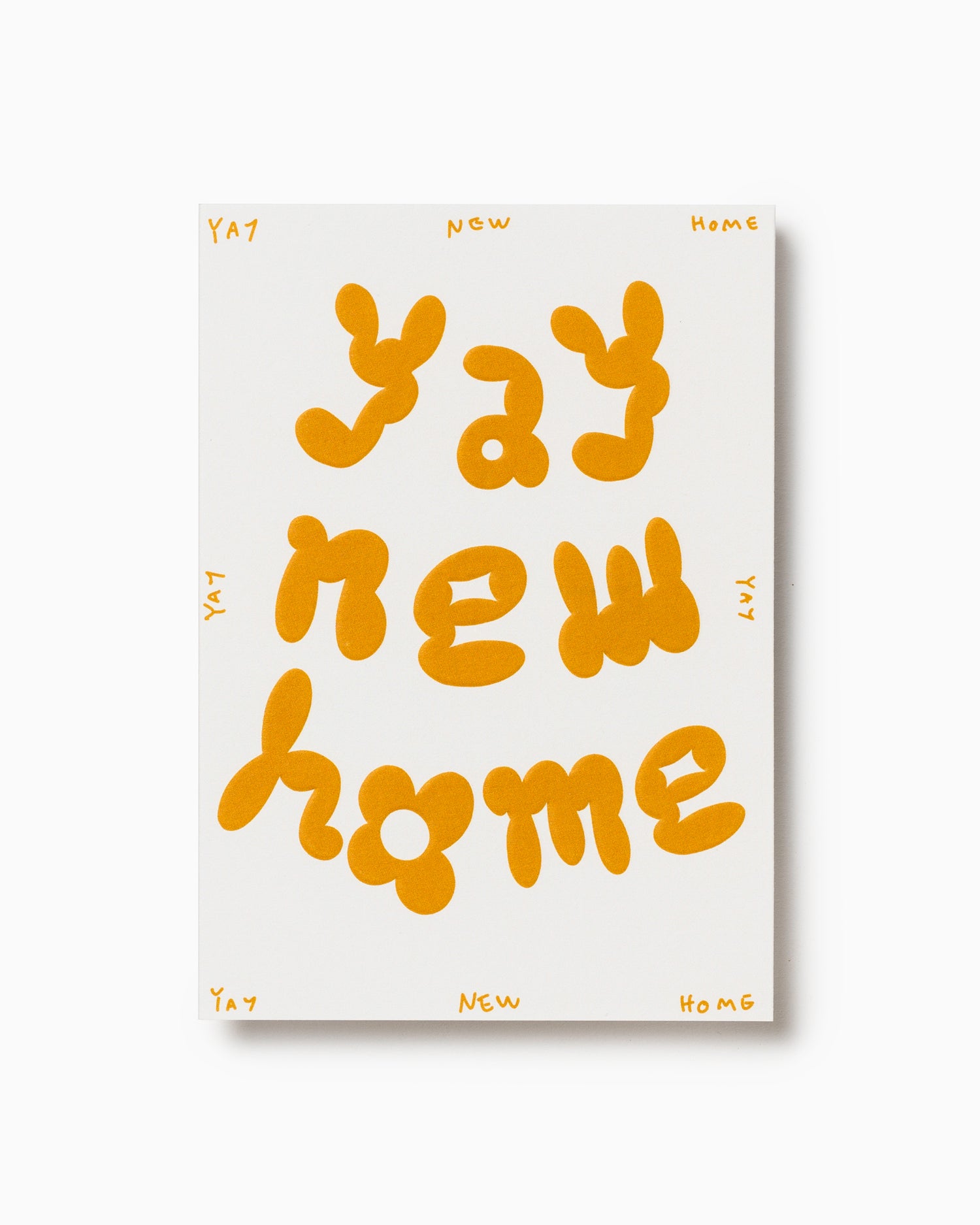 Yay New Home Greeting Card