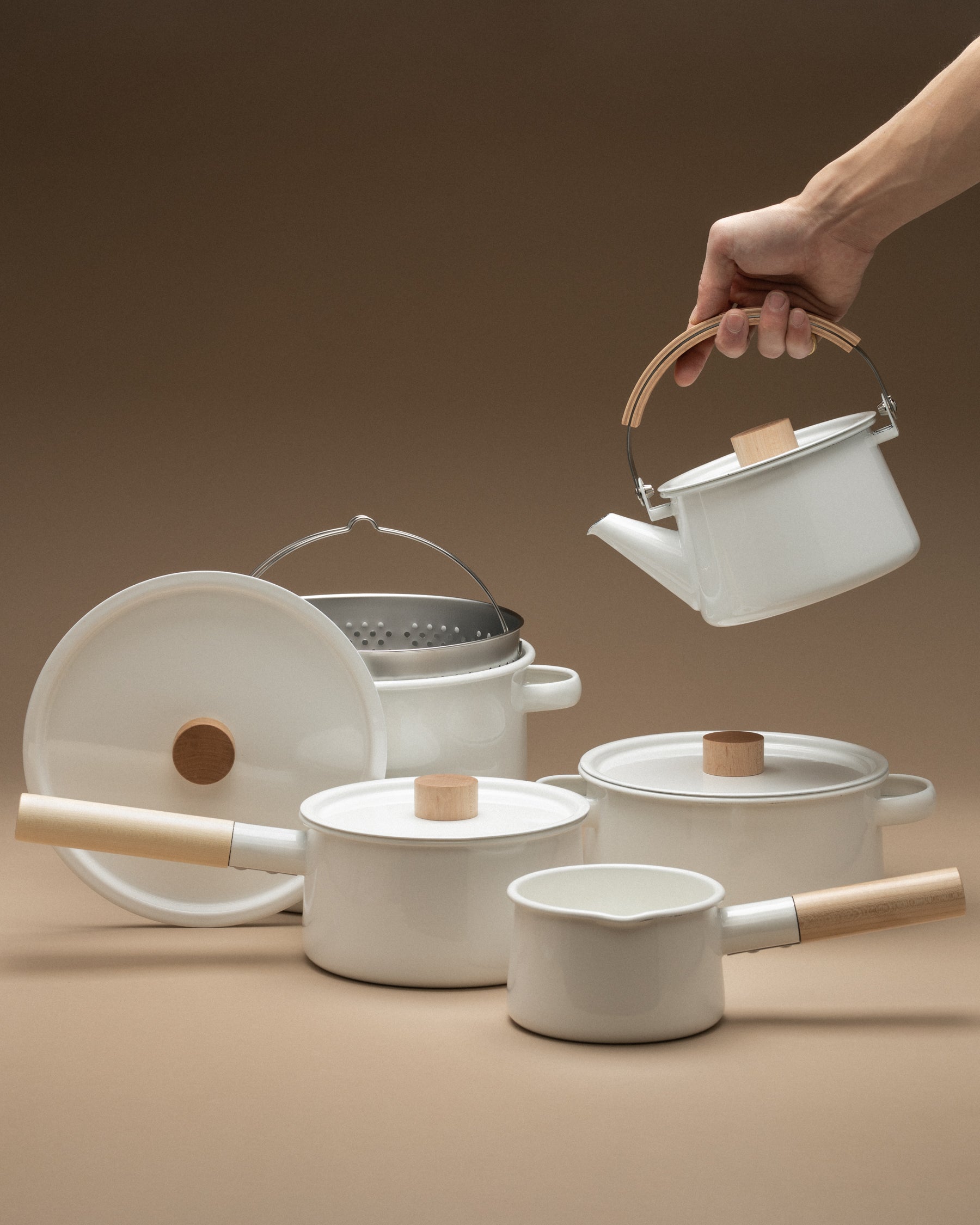 Porcelain Enamel Milk Pan – MoMA Design Store