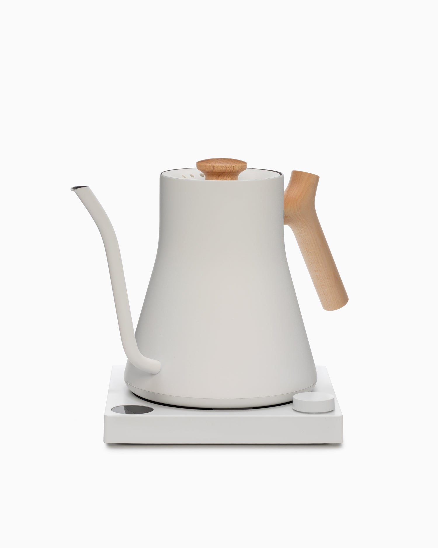 Fellow Stagg EKG Matte Grey Electric Pour-Over Tea Kettle with Maple Handle  + Reviews